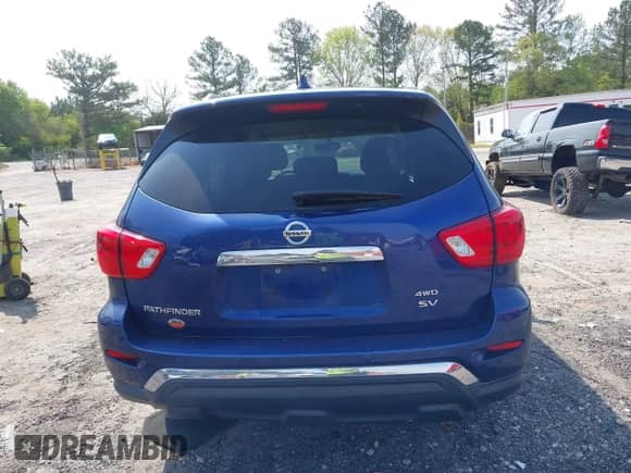 2019 Nissan Pathfinder SL with VIN 5N1DR2MM0KC577690, listed as a IAAI auction lot 42041700 with 133,392 mi miles and . Bid and sale history available at DreamBid. Image 16.