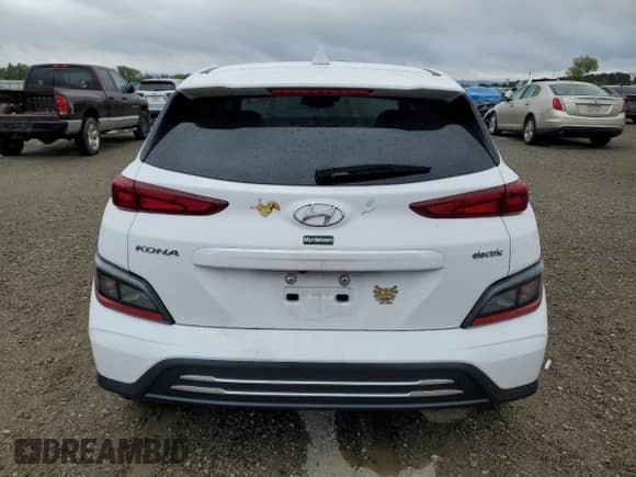 2023 Hyundai Kona SE with VIN KM8K23AG8PU168192, listed as a Copart auction lot 81912305 with 24,827 mi miles and Salvage title. Bid and sale history available at DreamBid. Image 6.
