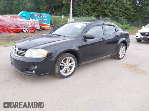 2012 Dodge Avenger SXT Plus with VIN 1C3CDZEG1CN121868, listed as a IAAI auction lot 42940511 with 139,985 mi miles and . Bid and sale history available at DreamBid. Image 2.