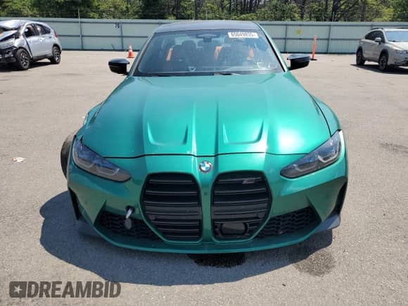 2024 BMW M3 Competition xDrive с VIN WBS43AY03RFR99350, выставлен на аукционе Copart как лот 65049885 с пробегом 19 840 миль миль и Списание • Salvage title. История ставок и продаж доступна на DreamBid. Изображение 5.