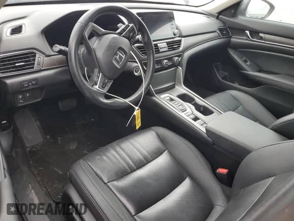 2021 Honda Accord EX-L with VIN 1HGCV3F59MA002768, listed as a Copart auction lot 80244215 with Not provided miles and Salvage title. Bid and sale history available at DreamBid. Image 8.