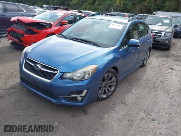 2015 Subaru Impreza Special Sports Premium z VIN JF1GPAT69FH200309, wystawiony jako IAAI lot #43247629 z przebiegiem 164 054 mil mil oraz . Historia ofert i sprzedaży dostępna na DreamBid. Obrazek 2.