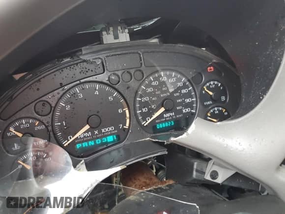 2003 Chevrolet S-10 LS z VIN 1GCCS19H538129606, wystawiony jako Copart lot #83271624 z przebiegiem 88 823 mil mil oraz Nie do naprawy • Non repairable. Historia ofert i sprzedaży dostępna na DreamBid. Obrazek 9.