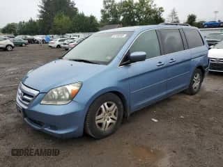 2007 Honda Odyssey EX-L с VIN 5FNRL38737B000846, выставлен на аукционе Copart как лот 81106585 с пробегом 324 405 миль миль и Списание • Salvage title. История ставок и продаж доступна на DreamBid. Изображение 1.