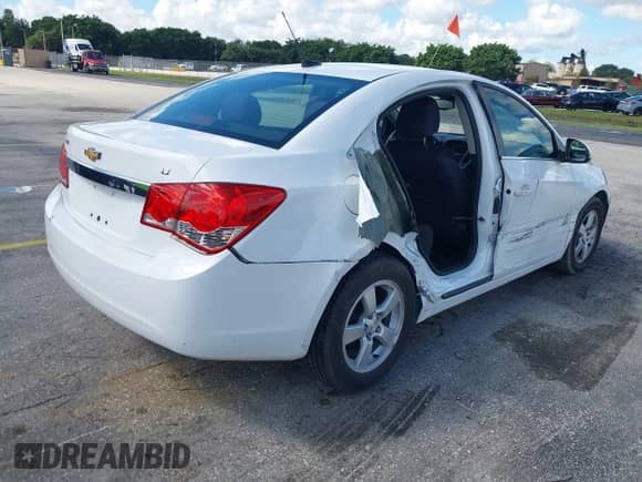 2013 Chevrolet Cruze 1LT with VIN 1G1PC5SB9D7207445, listed as a IAAI auction lot 43310061 with 109,159 mi miles and . Bid and sale history available at DreamBid. Image 4.