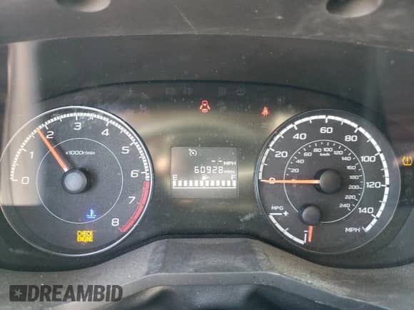 2017 Subaru Impreza with VIN 4S3GTAA68H1752095, listed as a Copart auction lot 42152425 with 60,928 mi miles and Clean title. Bid and sale history available at DreamBid. Image 9.