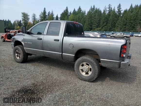 2006 Dodge 2500 SLT with VIN 3D7KS28C16G101197, listed as a Copart auction lot 71192025 with 314,752 mi miles and Salvage title. Bid and sale history available at DreamBid. Image 2.