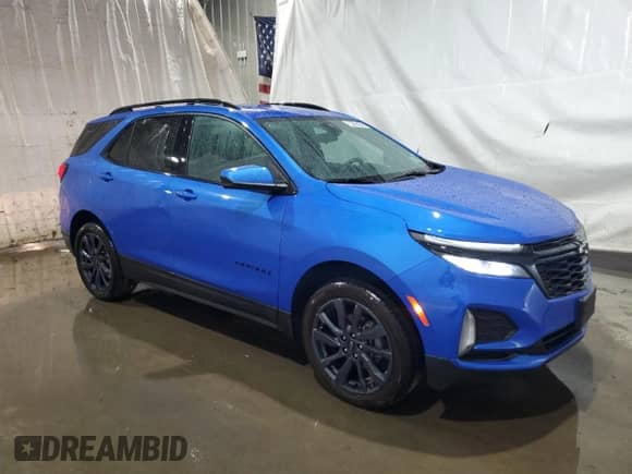 2024 Chevrolet Equinox RS с VIN 3GNAXWEG7RS134669, выставлен на аукционе Copart как лот 68133315 с пробегом 5 496 миль миль и Чистый • Clean title. История ставок и продаж доступна на DreamBid. Изображение 4.