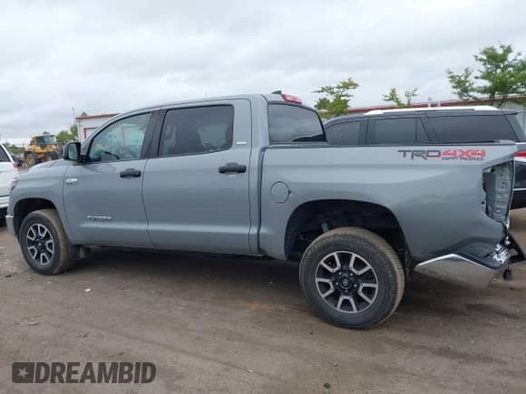2021 Toyota Tundra SR5 with VIN 5TFDY5F18MX037950, listed as a IAAI auction lot 43029193 with 52,984 mi miles and . Bid and sale history available at DreamBid. Image 14.