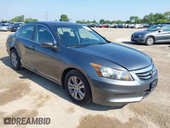 2012 Honda Accord LX Premium with VIN 1HGCP2F49CA209509, listed as a IAAI auction lot 42655908 with 131,676 mi miles and . Bid and sale history available at DreamBid. Image 1.