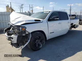 2021 Ram 1500 Lone Star z VIN 1C6RREFT6MN769145, wystawiony jako Copart lot #71608285 z przebiegiem 123 913 mil mil oraz Szkoda całkowita • Salvage title. Historia ofert i sprzedaży dostępna na DreamBid. Obrazek 1.