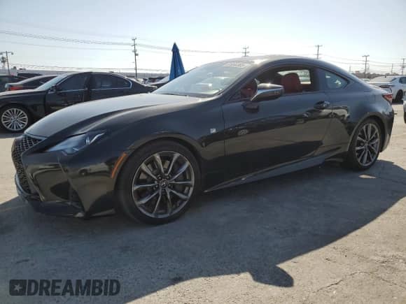 2019 Lexus RC 300 z VIN JTHHA5BC7K5009562, wystawiony jako Copart lot #61966365 z przebiegiem 51 098 mil mil oraz Szkoda całkowita • Salvage title. Historia ofert i sprzedaży dostępna na DreamBid. Obrazek 1.