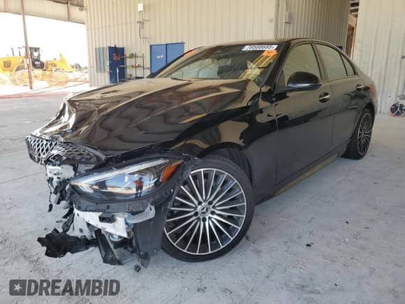 2024 Mercedes-Benz C 300 с VIN W1KAF4GB4RR202145, выставлен на аукционе Copart как лот 70508685 с пробегом 22 812 миль миль и Списание • Salvage title. История ставок и продаж доступна на DreamBid. Изображение 1.