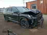 2025 Hyundai Palisade XRT with VIN KM8R3DGE1SU870807, listed as a Copart auction lot 65003425 with 7,150 mi miles and Salvage title. Bid and sale history available at DreamBid. Image 4.