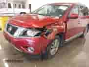 2016 Nissan Pathfinder Platinum with VIN 5N1AR2MM1GC617754, listed as a IAAI auction lot 41387899 with 105,936 mi miles and . Bid and sale history available at DreamBid. Image 6.