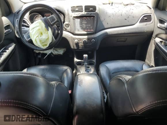 2017 Dodge Journey Crossroad with VIN 3C4PDCGG5HT533838, listed as a Copart auction lot 54377775 with 134,317 mi miles and Salvage title. Bid and sale history available at DreamBid. Image 8.