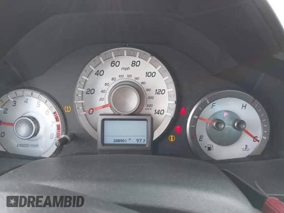 2012 Honda Pilot Touring with VIN 5FNYF4H98CB067625, listed as a IAAI auction lot 43462323 with 248,901 mi miles and . Bid and sale history available at DreamBid. Image 7.