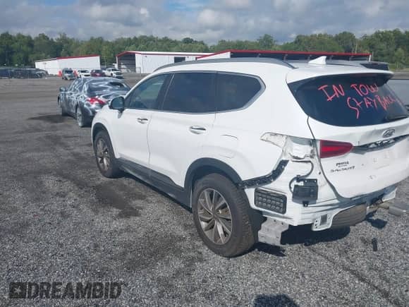 2020 Hyundai Santa Fe Limited с VIN 5NMS5CAD8LH264584, выставлен на аукционе IAAI как лот 43307860 с пробегом 77 681 миль миль и . История ставок и продаж доступна на DreamBid. Изображение 3.
