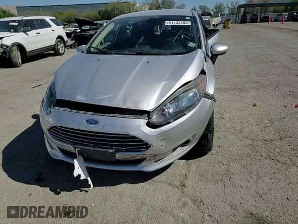 2018 Ford Fiesta S with VIN 3FADP4TJ9JM147172, listed as a Copart auction lot 61433185 with 43,721 mi miles and Salvage title. Bid and sale history available at DreamBid. Image 14.