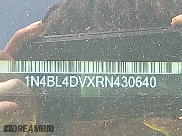 2024 Nissan Altima SV z VIN 1N4BL4DVXRN430640, wystawiony jako IAAI lot #43475733 z przebiegiem 41 825 mil mil oraz . Historia ofert i sprzedaży dostępna na DreamBid. Obrazek 9.