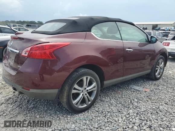 2011 Nissan Murano with VIN JN8AZ1FY7BW001860, listed as a Copart auction lot 69179075 with 117,863 mi miles and Salvage title. Bid and sale history available at DreamBid. Image 3.