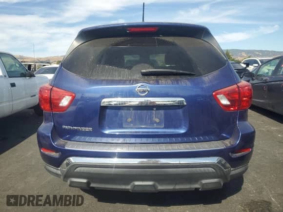 2017 Nissan Pathfinder SV with VIN 5N1DR2MN2HC658725, listed as a Copart auction lot 65841065 with 107,041 mi miles and Salvage title. Bid and sale history available at DreamBid. Image 6.