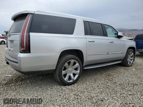 2016 Cadillac Escalade ESV Luxury Collection z VIN 1GYS4HKJ9GR117769, wystawiony jako Copart lot #81606115 z przebiegiem 41 757 mil mil oraz Szkoda całkowita • Salvage title. Historia ofert i sprzedaży dostępna na DreamBid. Obrazek 3.