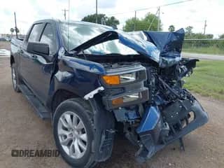 2022 Chevrolet Silverado 1500 Custom with VIN 3GCPWBEK7NG128418, listed as a IAAI auction lot 43208473 with 51,728 mi miles and . Bid and sale history available at DreamBid. Image 1.