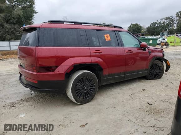 2024 Hyundai Santa Fe Calligraphy with VIN 5NMP54G12RH009169, listed as a Copart auction lot 84000174 with 8,520 mi miles and Non repairable. Bid and sale history available at DreamBid. Image 3.