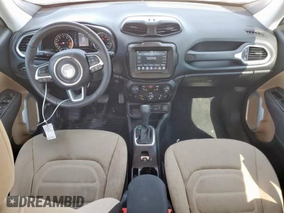 2018 Jeep Renegade Altitude with VIN ZACCJABB6JPH43174, listed as a Copart auction lot 70629605 with 91,135 mi miles and Salvage title. Bid and sale history available at DreamBid. Image 8.