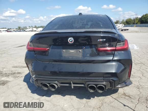 2023 BMW M3 с VIN WBS53AY08PFN61263, выставлен на аукционе Copart как лот 80928965 с пробегом 35 246 миль миль и Списание • Salvage title. История ставок и продаж доступна на DreamBid. Изображение 6.