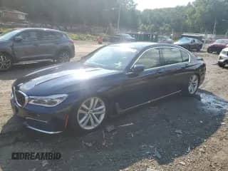2016 BMW 7 Series 750i xDrive with VIN WBA7F2C54GG418169, listed as a Copart auction lot 69244195 with 100,392 mi miles and Clean title. Bid and sale history available at DreamBid. Image 1.