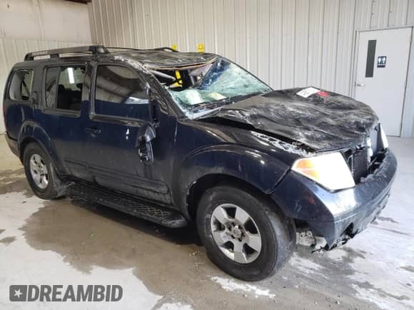 2007 Nissan Pathfinder S z VIN 5N1AR18W57C619819, wystawiony jako Copart lot #49857834 z przebiegiem Nie podano mil oraz Szkoda całkowita • Salvage title. Historia ofert i sprzedaży dostępna na DreamBid. Obrazek 4.