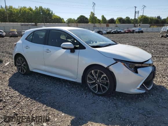 2022 Toyota Corolla XSE with VIN JTNC4MBE5N3163519, listed as a Copart auction lot 81157505 with 28,980 mi miles and Salvage title. Bid and sale history available at DreamBid. Image 4.