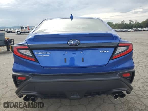 2023 Subaru WRX Premium с VIN JF1VBAF67P9801179, выставлен на аукционе Copart как лот 81262745 с пробегом 27 804 миль миль и Списание • Salvage title. История ставок и продаж доступна на DreamBid. Изображение 6.