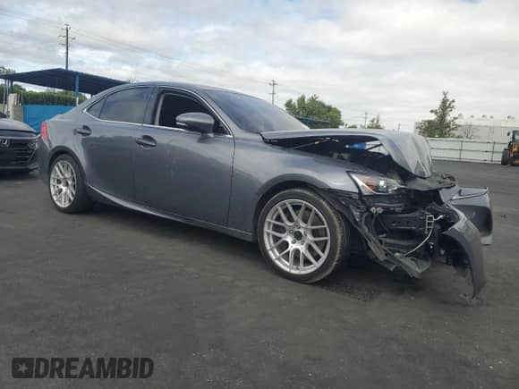 2020 Lexus IS 300 with VIN JTHAA1D24L5103222, listed as a Copart auction lot 53112095 with Not provided miles and Salvage title. Bid and sale history available at DreamBid. Image 4.