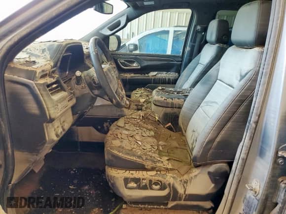 2023 Chevrolet Tahoe Z71 with VIN 1GNSKPKD4PR207841, listed as a Copart auction lot 64500025 with 53,806 mi miles and Salvage title. Bid and sale history available at DreamBid. Image 7.