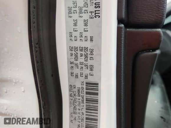 2018 Jeep Grand Cherokee Upland с VIN 1C4RJFAG5JC469166, выставлен на аукционе Copart как лот 67930535 с пробегом 57 308 миль миль и Списание • Salvage title. История ставок и продаж доступна на DreamBid. Изображение 14.