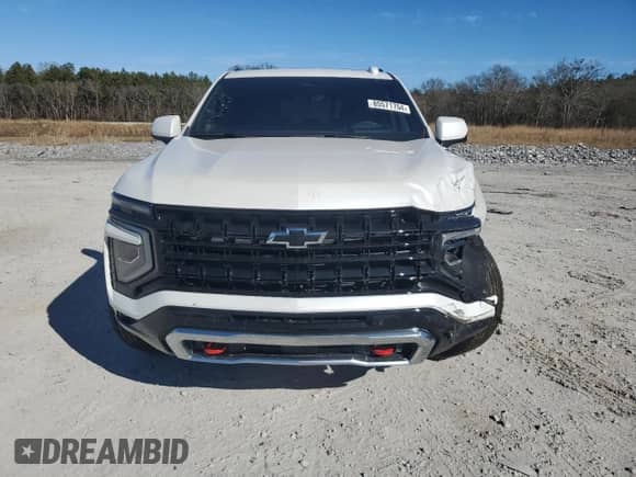 2025 Chevrolet Tahoe Z71 с VIN 1GNS6PRD3SR102968, выставлен на аукционе Copart как лот 85571704 с пробегом 384 миль миль и Списание • Salvage title. История ставок и продаж доступна на DreamBid. Изображение 5.