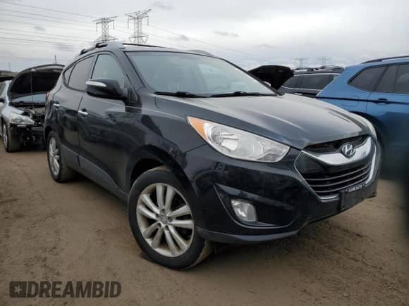 2012 Hyundai Tucson GLS z VIN KM8JU3AC6CU375192, wystawiony jako Copart lot #43734835 z przebiegiem 227 567 mil mil oraz Czysty tytuł • Clean title. Historia ofert i sprzedaży dostępna na DreamBid. Obrazek 4.