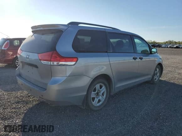 2012 Toyota Sienna with VIN 5TDZK3DC0CS202667, listed as a Copart auction lot 80489835 with 192,309 mi miles and Clean title. Bid and sale history available at DreamBid. Image 3.