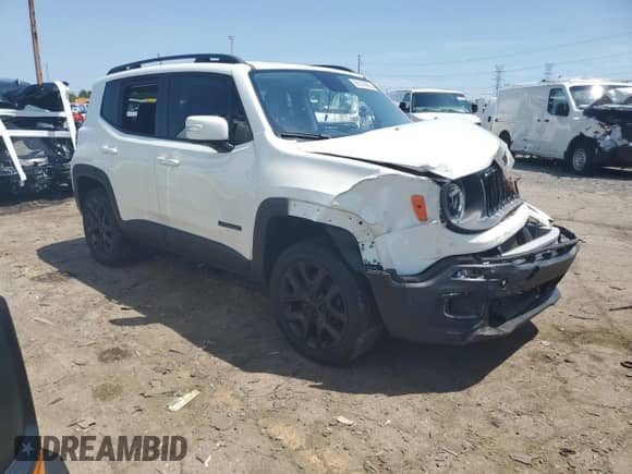 2017 Jeep Renegade Latitude с VIN ZACCJBBBXHPG09395, выставлен на аукционе Copart как лот 66529965 с пробегом Не указан миль и Списание • Salvage title. История ставок и продаж доступна на DreamBid. Изображение 4.