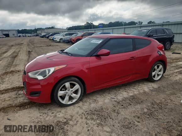 2013 Hyundai Veloster w/Black Int с VIN KMHTC6AD5DU173242, выставлен на аукционе Copart как лот 64368995 с пробегом 157 766 миль миль и Чистый • Clean title. История ставок и продаж доступна на DreamBid. Изображение 1.
