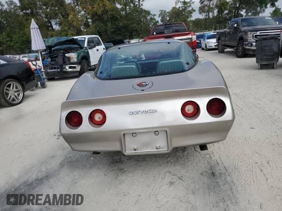 1982 Chevrolet Corvette с VIN 1G1AY0784C5118335, выставлен на аукционе Copart как лот 77951144 с пробегом 73 651 миль миль и Списание • Salvage title. История ставок и продаж доступна на DreamBid. Изображение 6.