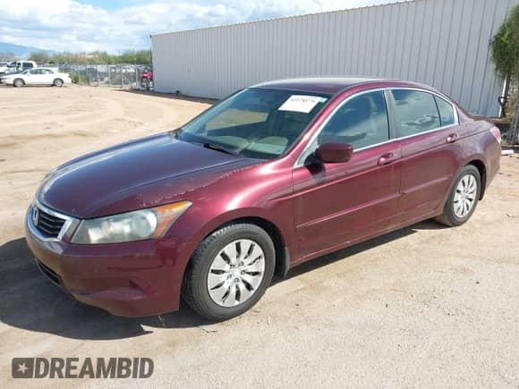 2009 Honda Accord LX with VIN 1HGCP26399A038535, listed as a IAAI auction lot 43178179 with 277,326 mi miles and . Bid and sale history available at DreamBid. Image 2.