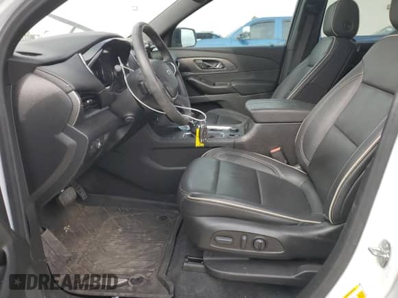 2022 Chevrolet Traverse Premier with VIN 1GNEVKKW7NJ147980, listed as a Copart auction lot 54220875 with 38,503 mi miles and Non repairable. Bid and sale history available at DreamBid. Image 7.