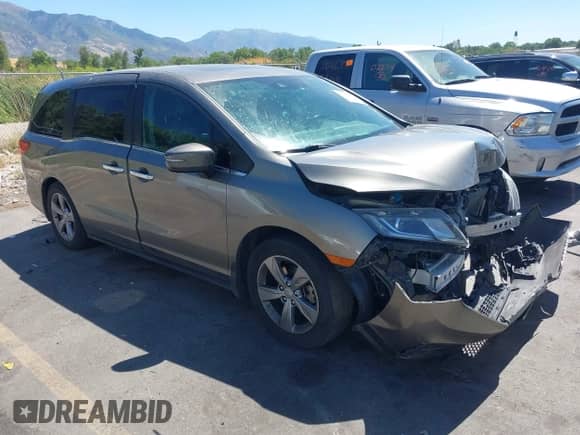 2019 Honda Odyssey EX-L с VIN 5FNRL6H74KB129978, выставлен на аукционе IAAI как лот 43002052 с пробегом 117 908 миль миль и . История ставок и продаж доступна на DreamBid. Изображение 1.