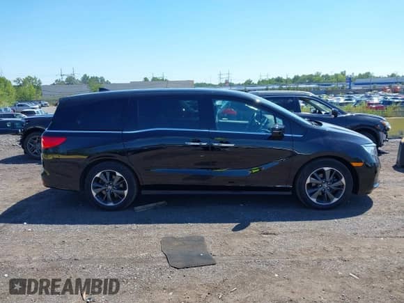 2023 Honda Odyssey Elite с VIN 5FNRL6H97PB017653, выставлен на аукционе IAAI как лот 43032763 с пробегом 56 242 миль миль и . История ставок и продаж доступна на DreamBid. Изображение 13.