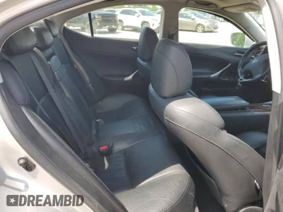 2006 Lexus IS 250 with VIN JTHCK262965004103, listed as a Copart auction lot 59320495 with 121,722 mi miles and Salvage title. Bid and sale history available at DreamBid. Image 10.