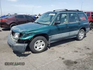 1999 Subaru Forester L with VIN JF1SF6350XG745369, listed as a Copart auction lot 64697045 with 42,522 mi miles and Clean title. Bid and sale history available at DreamBid. Image 1.